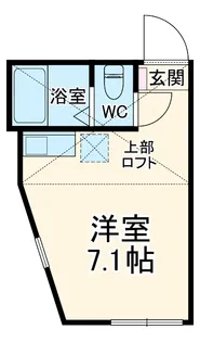 ユナイト石川町マルシェ【1階】の間取り