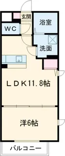 ラミューズ宮みらい【501号室】の間取り