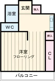 東カン水戸パークハイツ【1階】の間取り