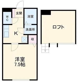 Alpha Stage APM【2階】の間取り