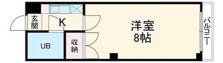 高野町ビル【203号室】の間取り
