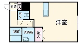 Fコート東千葉【1階】の間取り