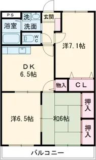 メルベーユ【2階】の間取り