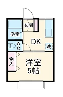 シティハイムサクセスⅡ【1階】の間取り