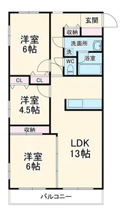プライム藤が丘【301号室】の間取り