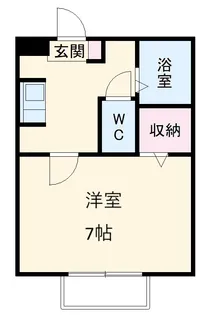 Kハウス【203号室】の間取り