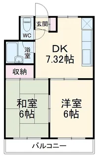 ビラ・トレンディ【3階】の間取り
