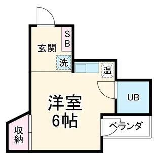 RESENCE TSUKIJIGUCHI【3階】の間取り