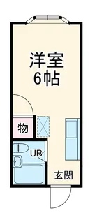 ホワイトヒルズ【201号室】の間取り