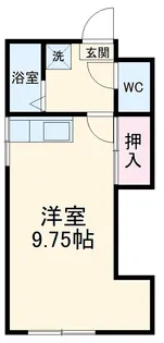 いずみハウス【15号室】の間取り