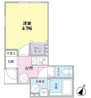 Legume ail graisse【1階】の間取り