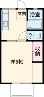 大澤ハイツ【1階】の間取り
