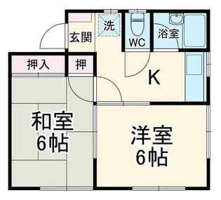 ハイム原宿【2階】の間取り