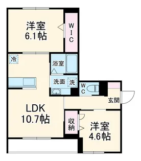 Forest・K【1階】の間取り
