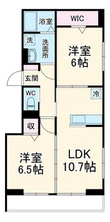 Forest・K【2階】の間取り