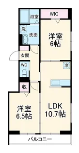 Forest・K【3階】の間取り