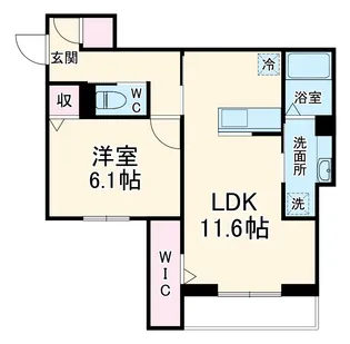 Forest・K【1階】の間取り