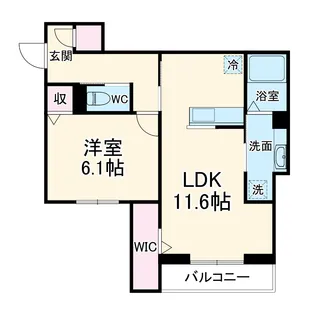 Forest・K【3階】の間取り