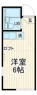 ユナイト六浦フォンダンショコラ【1階】の間取り