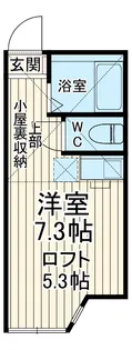 K.F 堀ノ内【102号室】の間取り