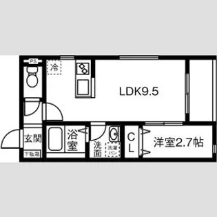 La Blanche【2階】の間取り