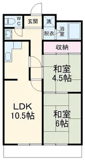 倉本ビル【403号室】の間取り