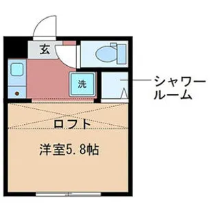 REAL BLOSSOMⅡ【2階】の間取り