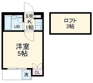 ハイムプリマヴェーラ【1階】の間取り