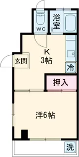 ヴィラ上池【1階】の間取り