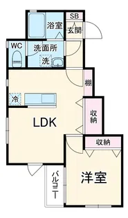 プリムラ【103号室】の間取り
