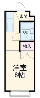 シティコープ善行【201号室】の間取り