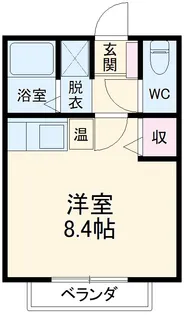 サン・friends八事【102号室】の間取り