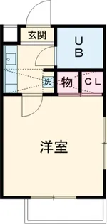 ル・ベールST【203号室】の間取り