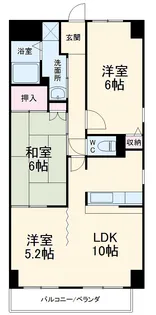 メーティス【6階】の間取り