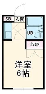 スカイピア相模原B【2階】の間取り
