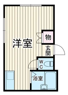 コマハイム【1階】の間取り
