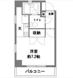 君待橋【5階】の間取り