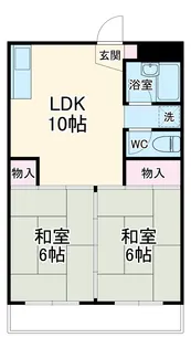 アサミズビル【3階】の間取り