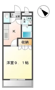 コンフォース・住吉【2階】の間取り