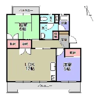 第3松本マンション【2階】の間取り