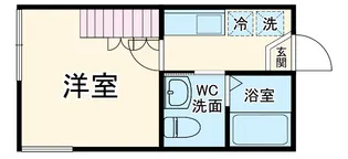 ウィングコート【203号室】の間取り