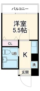ファーストハウス生田【103号室】の間取り