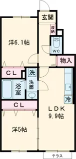 ザナドゥⅠ【1階】の間取り