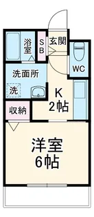 Fiore girasole【105号室】の間取り