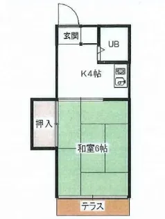 コルサ【102号室】の間取り