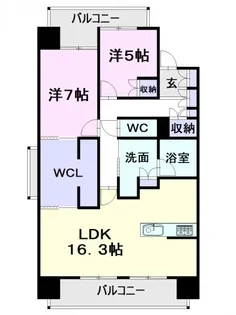 プラセシオン名古屋駅ファースト【2階】の間取り