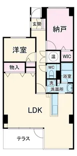 TLRレジデンス磯子駅前【5階】の間取り