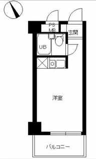 スカイコート相模原イイハシ【3階】の間取り