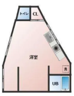 第二アルプスハイツ【2階】の間取り