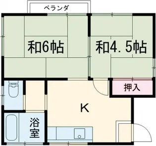 八幡建設ビル【301号室】の間取り